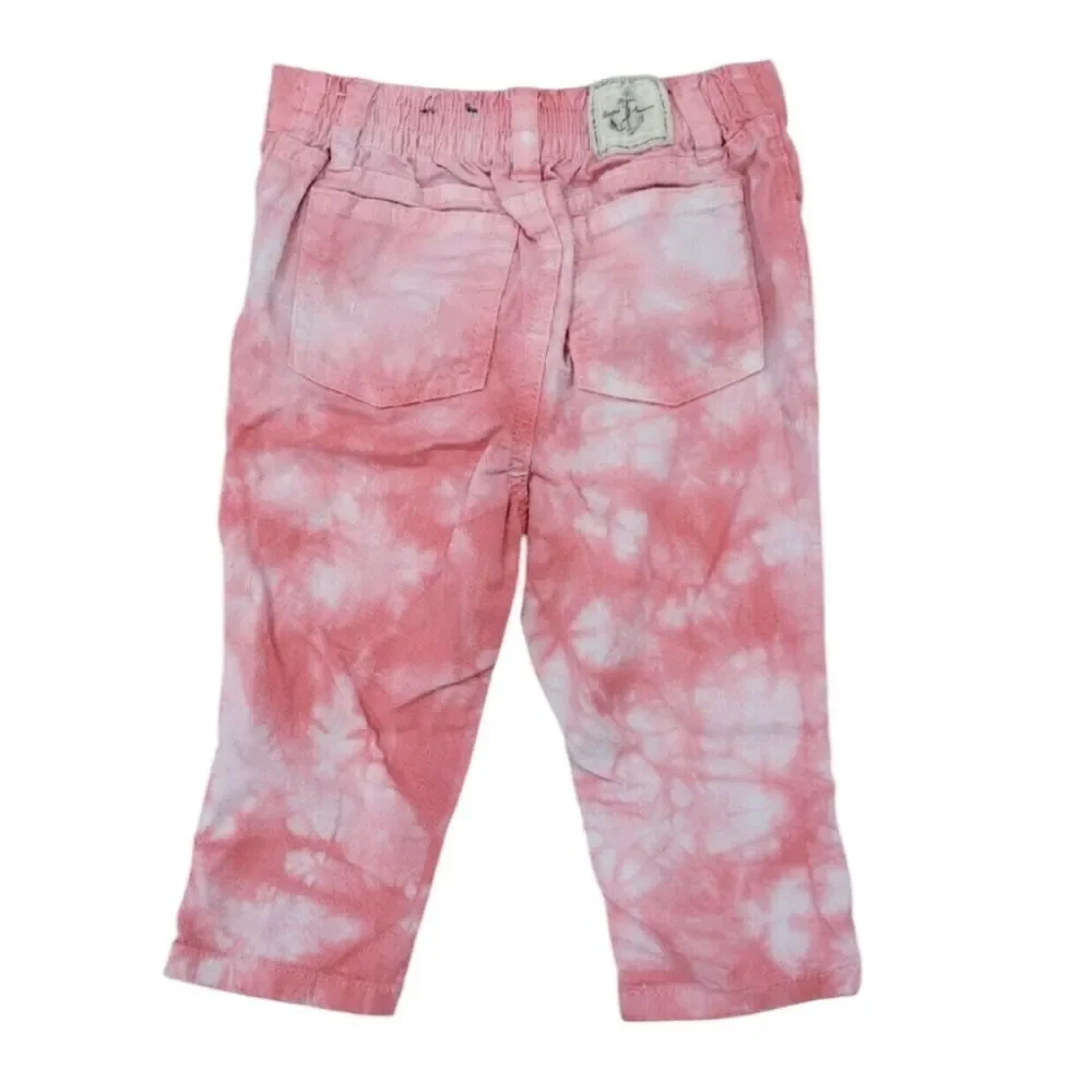 Ralph Lauren pink tye dye jeans